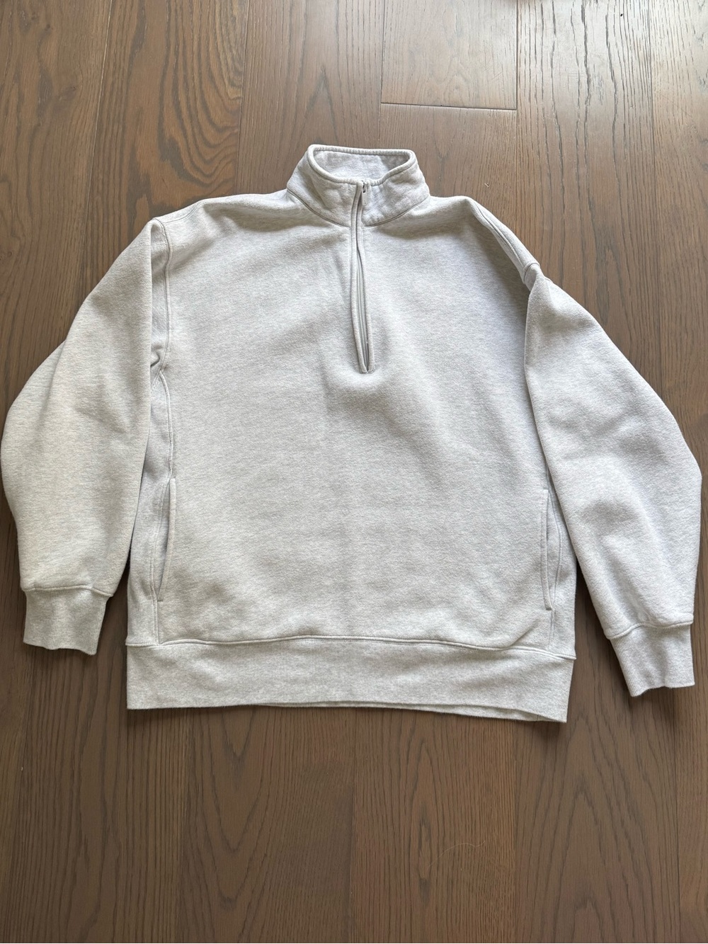 COZY FLEECE BOYFRIEND 1/2 ZIP SWEATSHIRT